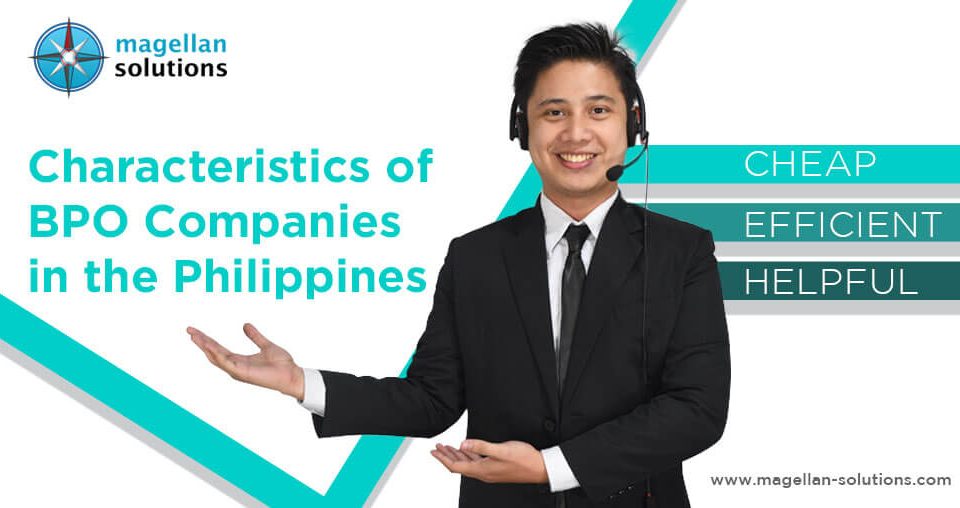 A blog banner for Characteristics of BPO Companies in the Philippines