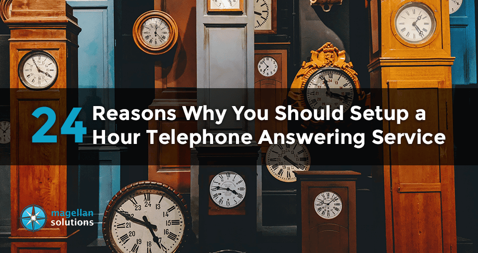clocks in 24 Reasons Why You Should Setup a 24-Hour Telephone Answering Service banner