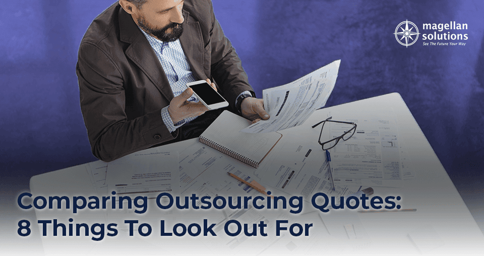 Comparing outsourcing quotes