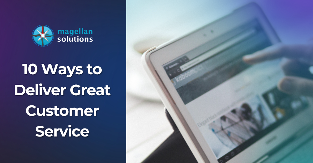 10 ways to deliver great customer service