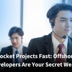 Java developers working on computers in a collaborative environment, showcasing offshore expertise to accelerate project timelines.