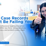 professional legal transcription​