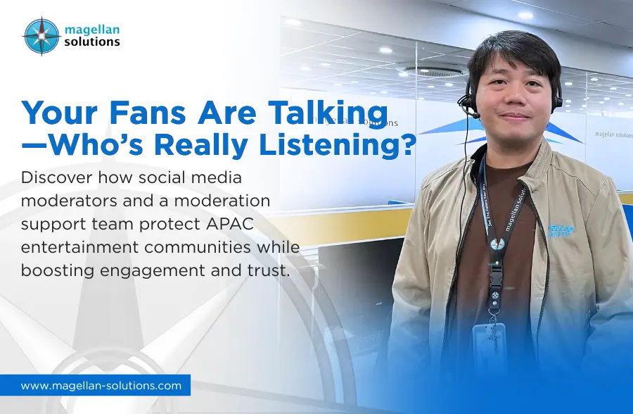 social media moderators​