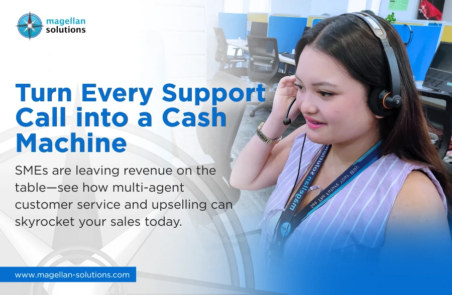 customer service and upselling