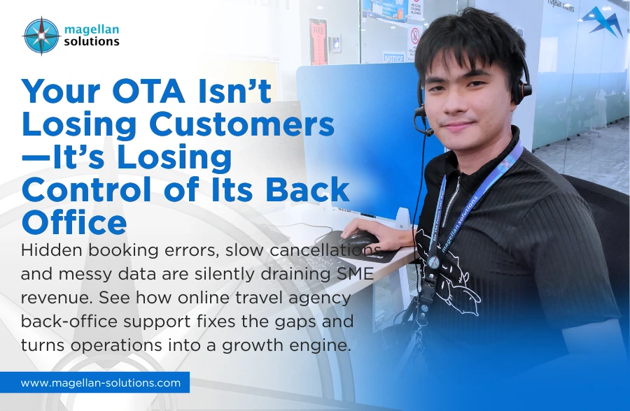 online travel agency back-office support