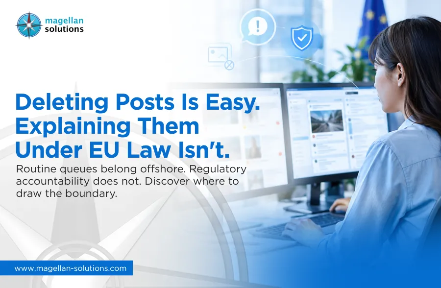 outsourcing content moderation